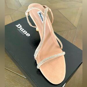 Dune London Cross strap stiletto mule
Narrow fit, Never worn